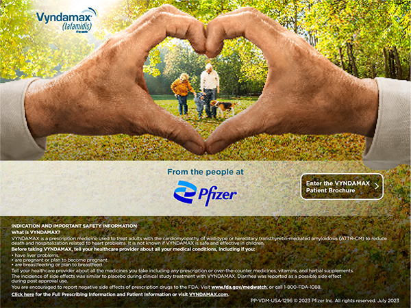 Download the VYNDAMAX (tafamidis) Patient Brochure